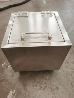 Fuente radiactiva modificada para requisitos particulares llevar la caja protegida para el almacenamiento del transporte del isótopo