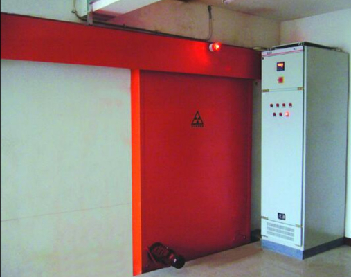 Marco de acero modificado para requisitos particulares de la puerta de la ventaja de la radiación anti para NDT industrial