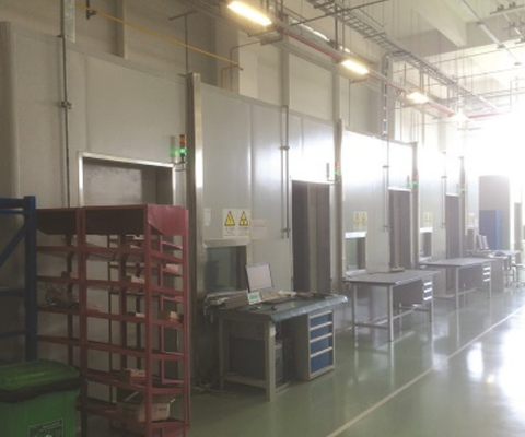 Cámara modular modificada para requisitos particulares de la ventaja del sitio del blindaje de X Ray para la medicina industrial del NDT