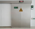 Puerta de desplazamiento automática de acero inoxidable de la protección contra la radiación de la puerta de la ventaja para el sitio de la radiografía