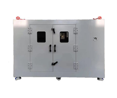 Sala de TC móvil personalizable con estructura de acero para aplicaciones NDT industriales