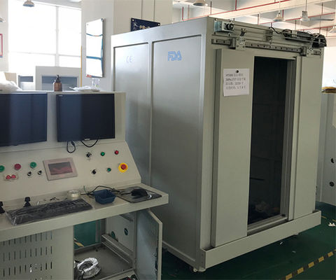 Sala de TC móvil personalizable con estructura de acero para aplicaciones NDT industriales