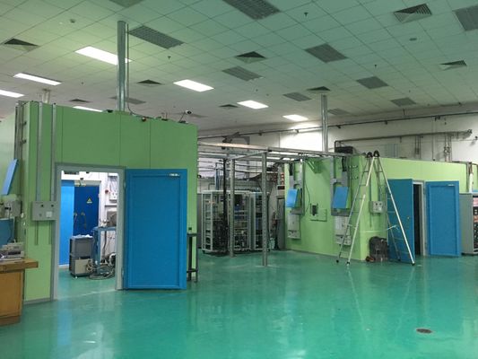Cobertizo de blindaje de haz síncrono con estructura modular de ensamblaje de blindaje de rayo físico de alta energía y umbral desmontable
