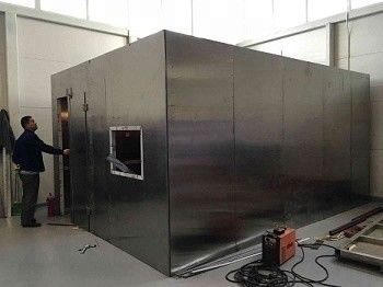 Tamaño de la cámara de plomo fija de protección contra la radiación personalizada para la prueba experimental de NDT industrial e Instituto de Investigación Científica