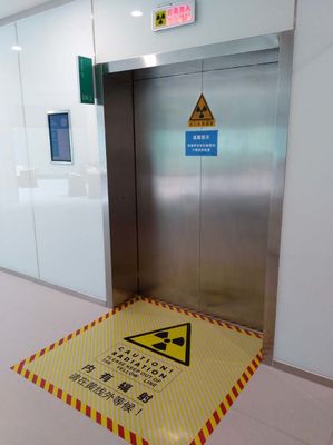 Puerta de protección contra las radiaciones de plomo de acero para NDT industrial