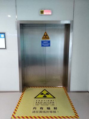 Puerta de protección contra las radiaciones de plomo de acero para NDT industrial