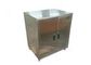 El acero inoxidable o las cajas internas y externas de acero llevan los escudos móviles materiales/los envases del isótopo radiactivo