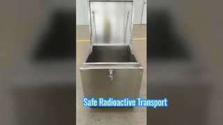 Caja de protección contra radioisótopos Almacenamiento de transporte seguro